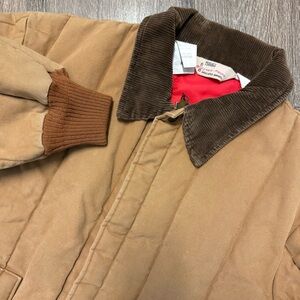VTG Walls Blizzard Pruf Quilted Barn Coat Size 2XL Jacket Corduroy Chore Duck
